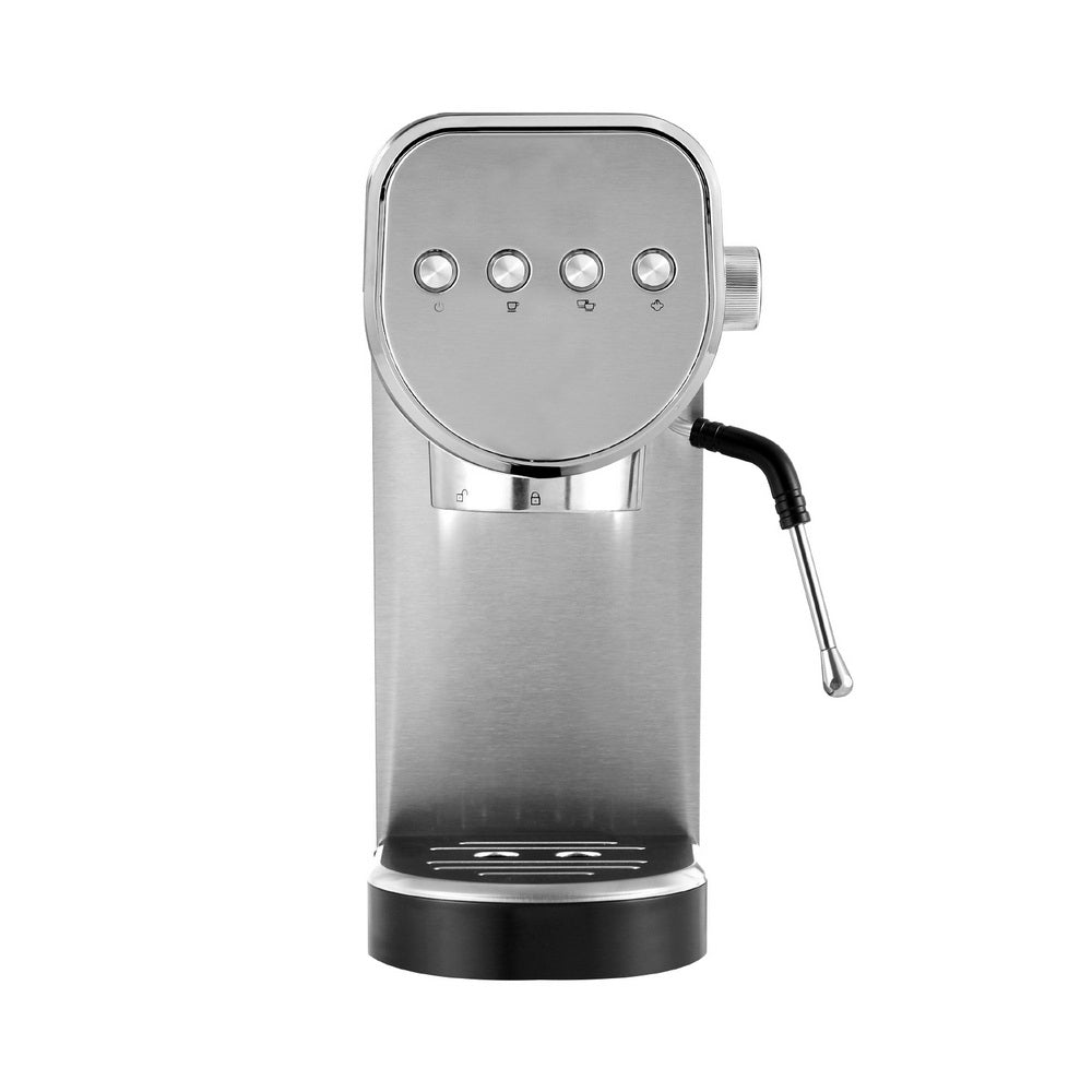 Devanti 20 Bar Espresso Coffee Machine with sleek design, powerful pump, and easy controls for perfect coffee.